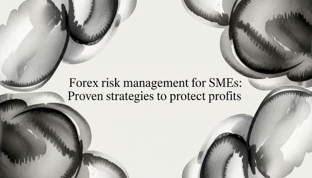 Forex risk management for SMEs: Proven strategies to protect profits