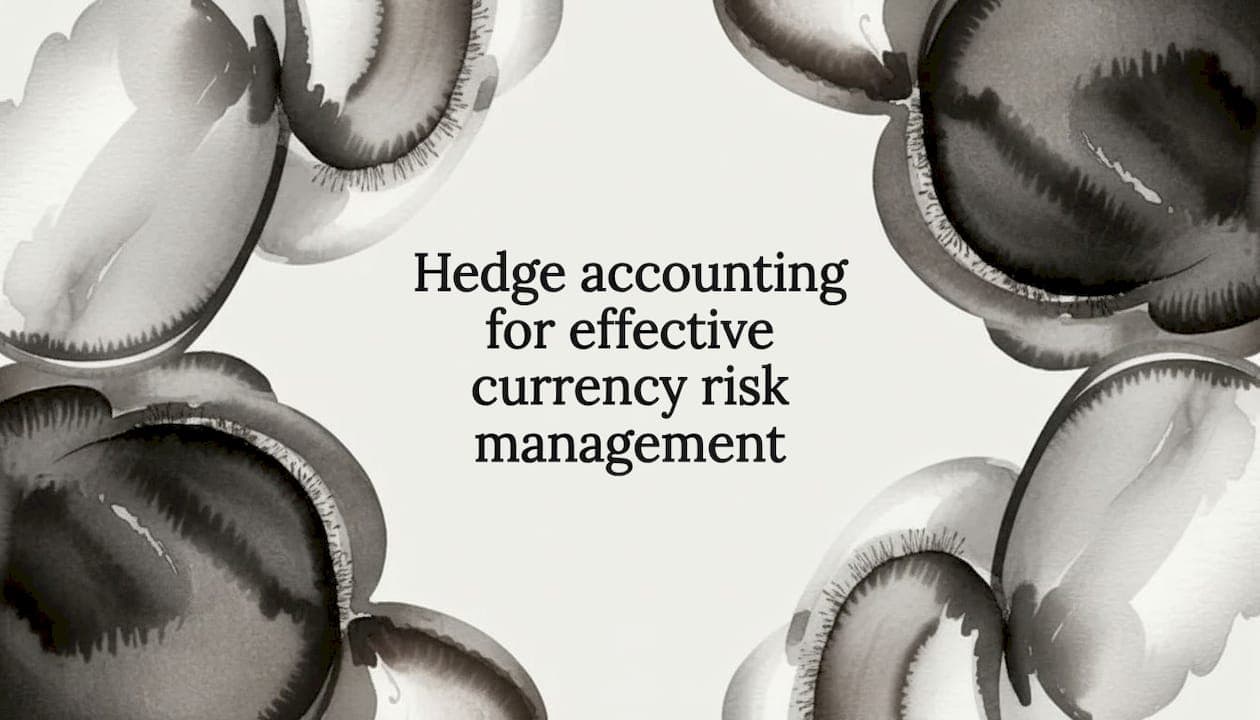 Hedge accounting for effective currency risk management
