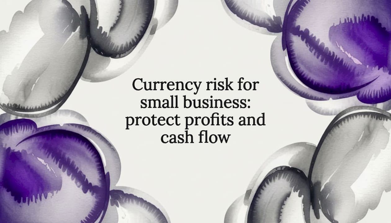 Currency risk for small business: protect profits and cash flow