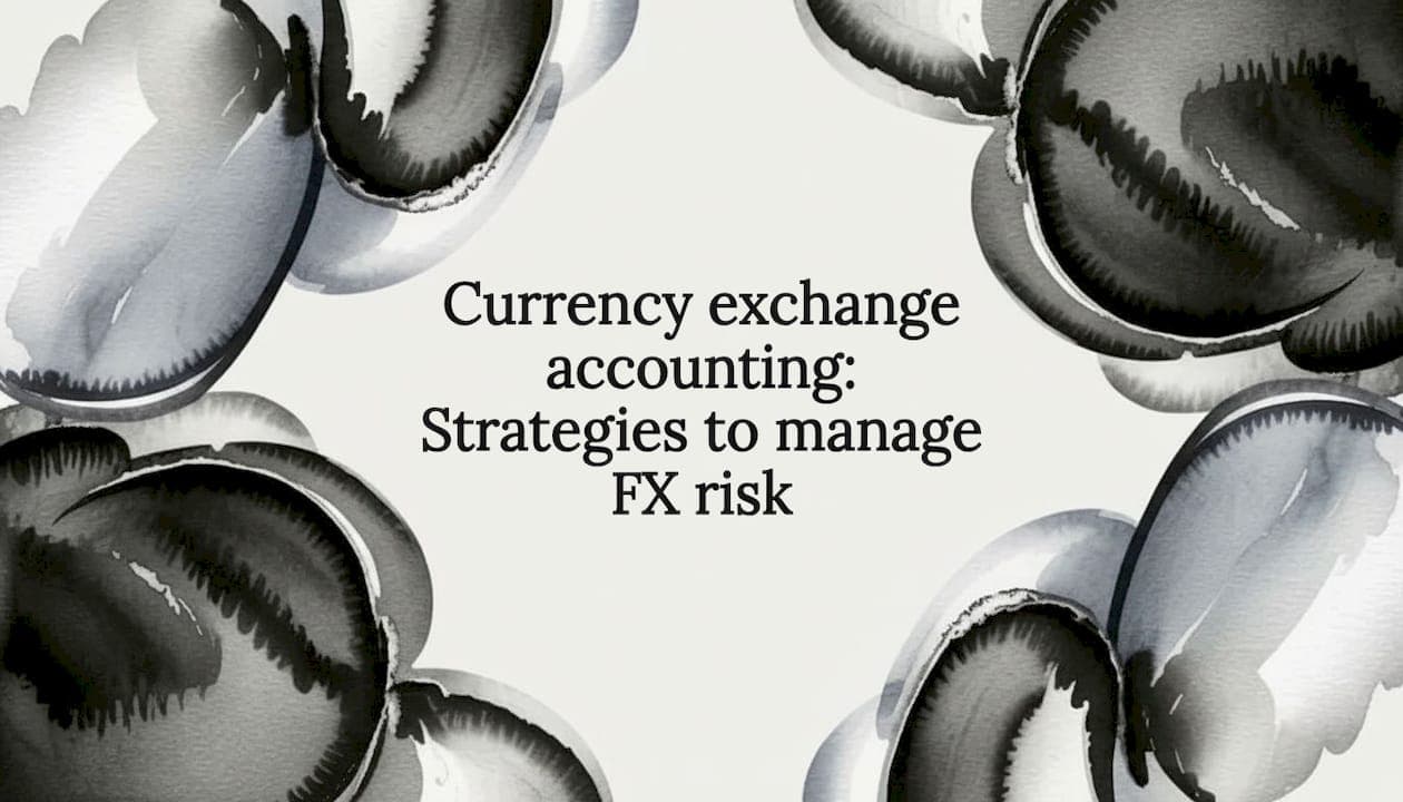 Currency exchange accounting: Strategies to manage FX risk
