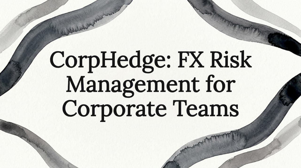 CorpHedge: FX Risk Management for Corporate Teams