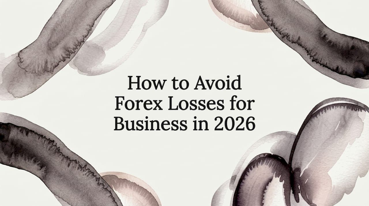 How to Avoid Forex Losses for Business in 2026