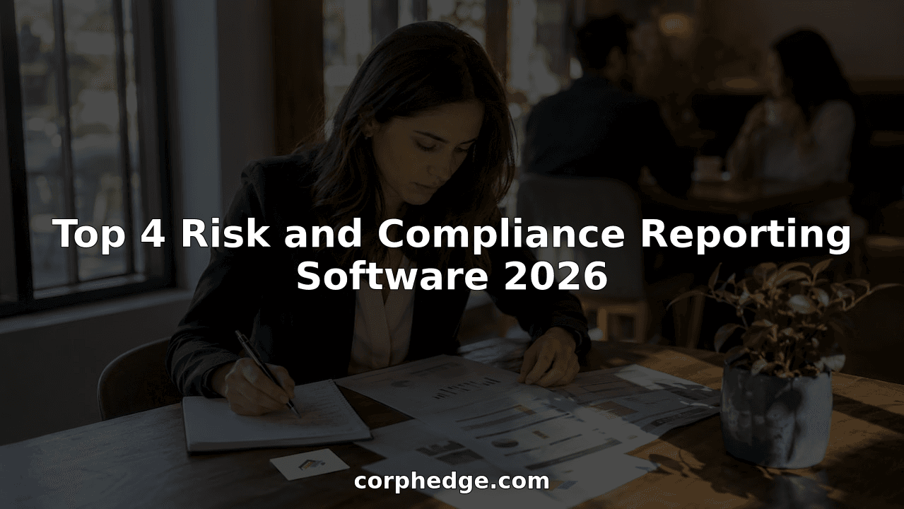 Top 4 Risk and Compliance Reporting Software 2026