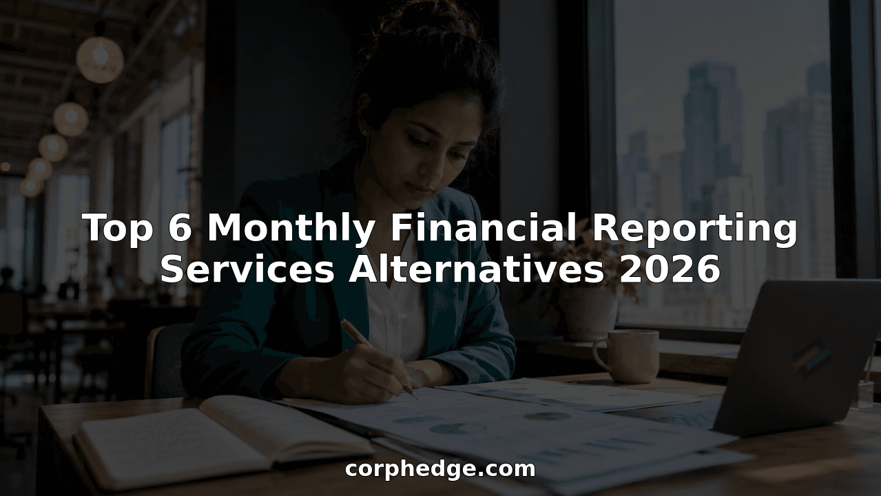 Top 6 Monthly Financial Reporting Services Alternatives 2026