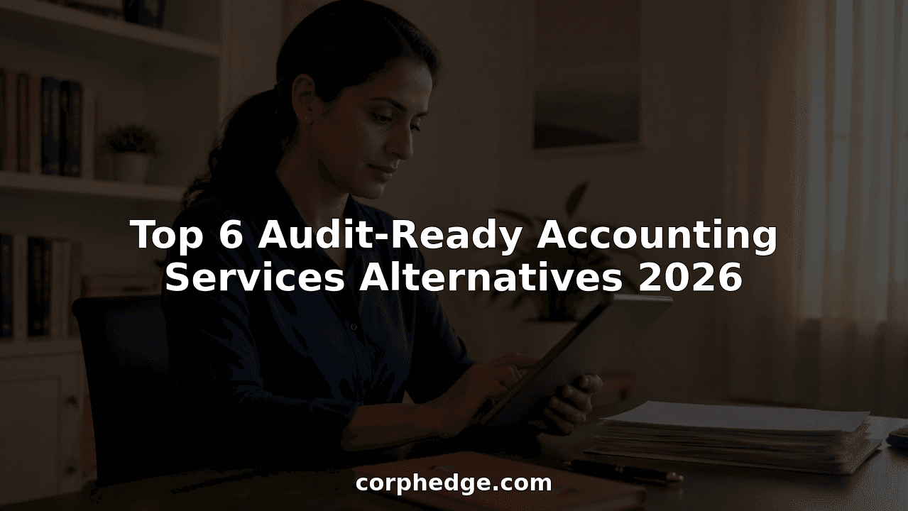 Top 6 Audit-Ready Accounting Services Alternatives 2026