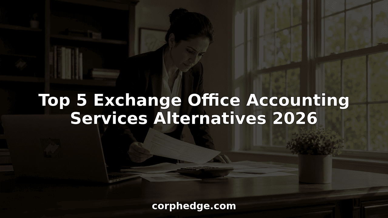 Top 5 Exchange Office Accounting Services Alternatives 2026