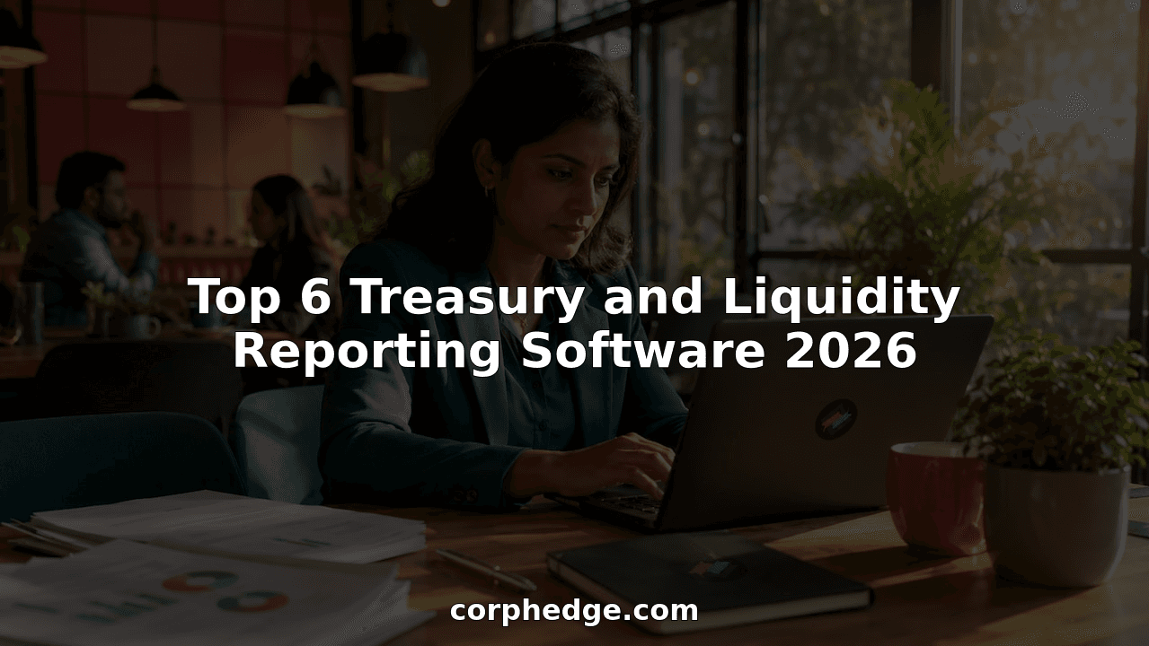 Top 6 Treasury and Liquidity Reporting Software 2026