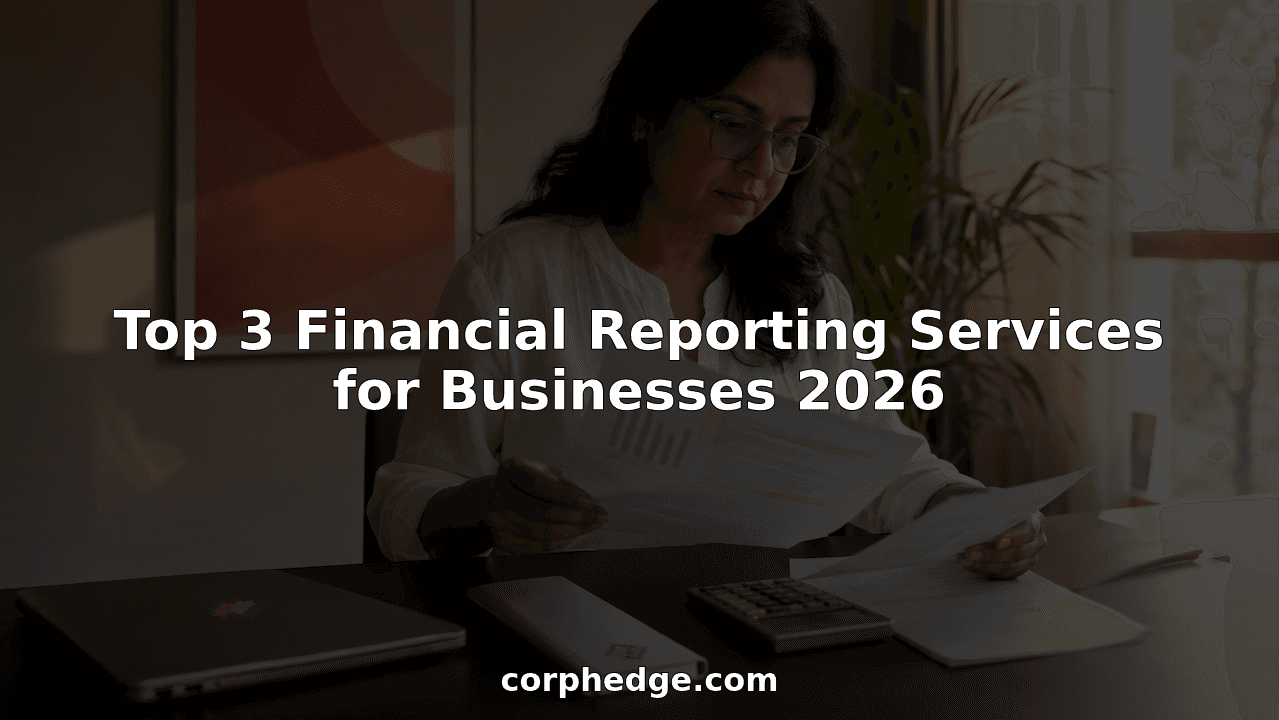 Top 3 Financial Reporting Services for Businesses 2026