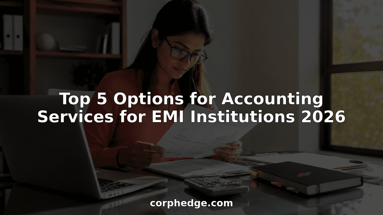 Top 5 Options for Accounting Services for EMI Institutions 2026