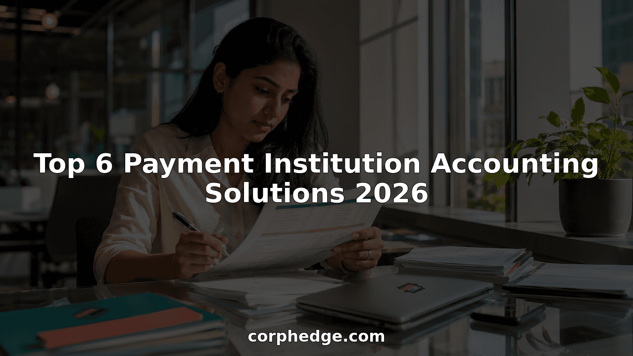 Top 6 Payment Institution Accounting Solutions 2026