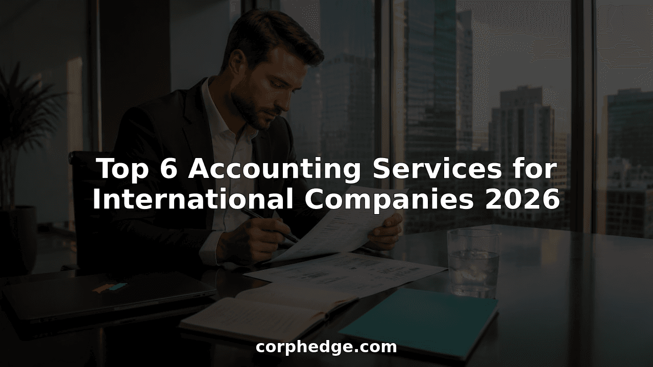 Top 6 Accounting Services for International Companies 2026